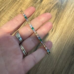 Amazon Multicolor Tennis Bracelet